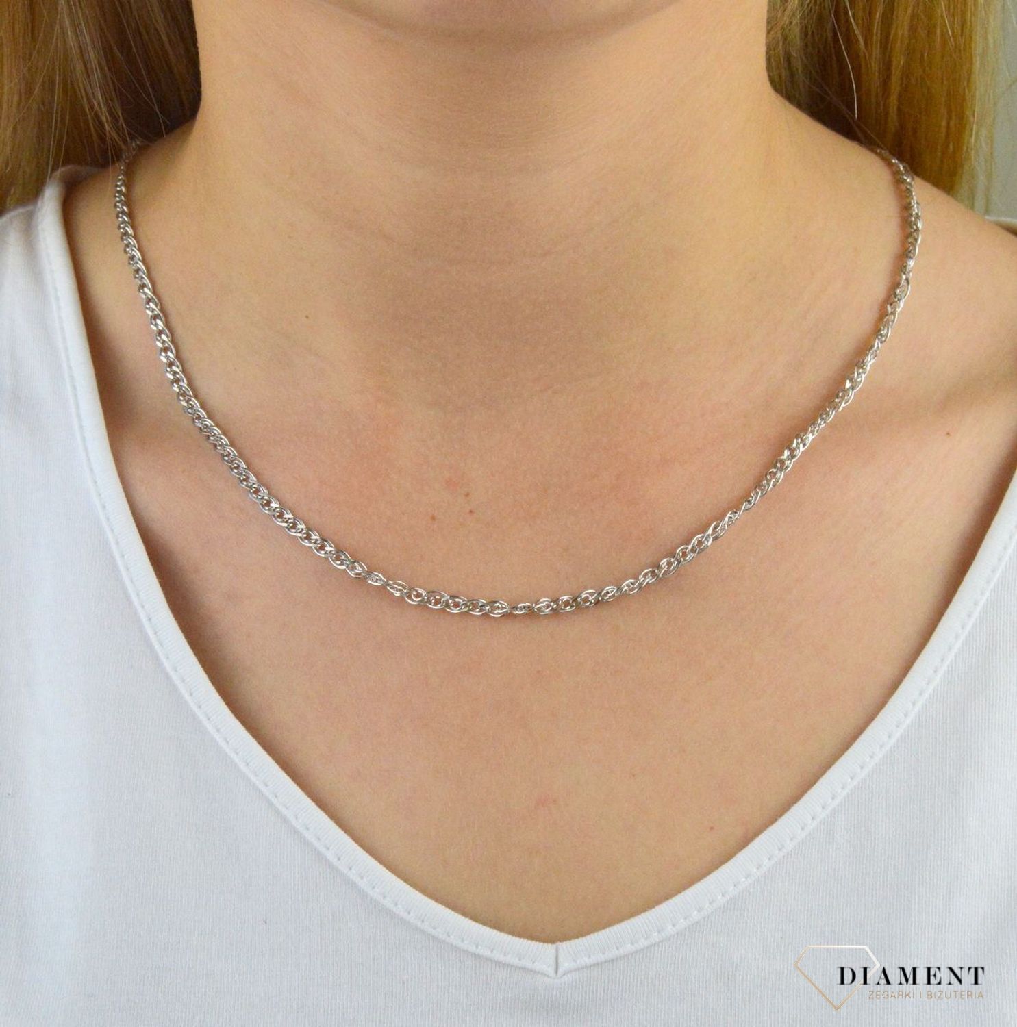 Srebrny Łańcuszek Mona Lisa rodowany DIA-LAN-5984-925 3,4mm. Łańcuszek srebrny. Łańcuszek srebrny rodowany. Łańcuszek o splocie Mona Lisa. Łańcuszek srebrny Mona Lisa idealny na prezent (2).jpg